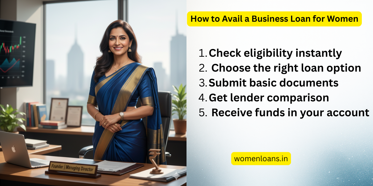 business loan for women