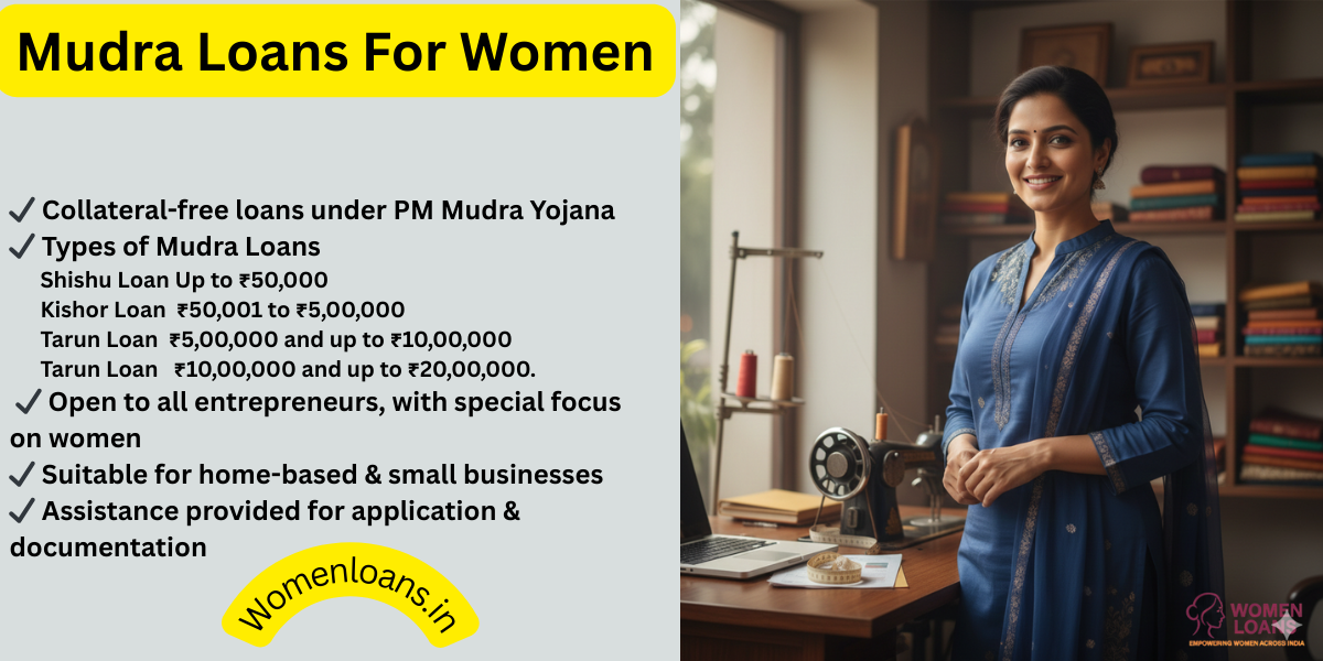 mudra loans for women business